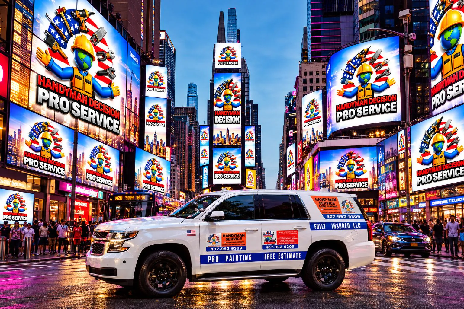 Handyman Decision Pro Service truck