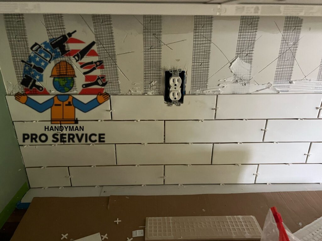 Kitchen Backsplash Installation