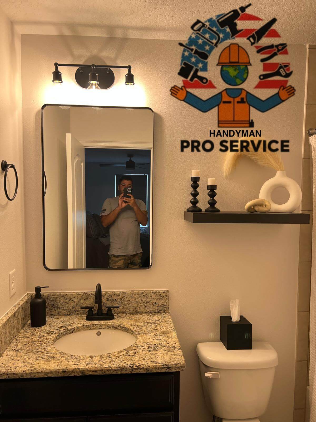 Expert Bathroom Mirror Installation in Orlando | Handyman Decision