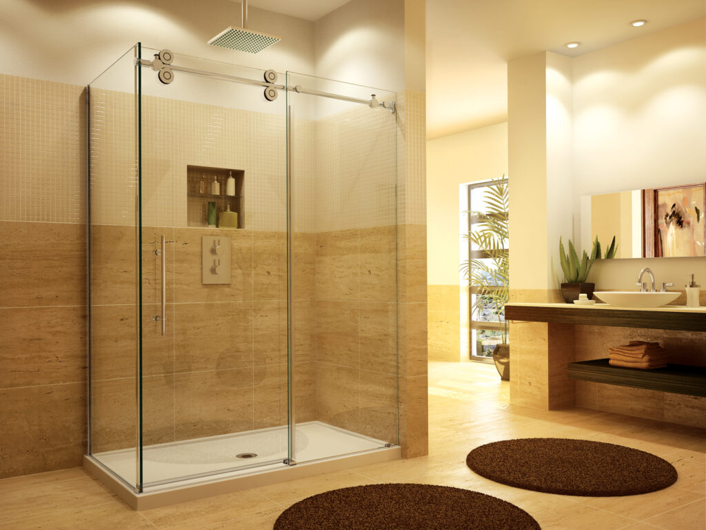 Shower Door Installation